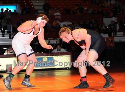 Thumbnail 3 in KSHSAA 4A State Wrestling Championships  photogallery.