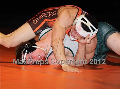 Thumbnail 1 in KSHSAA 4A State Wrestling Championships  photogallery.