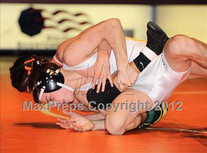 Thumbnail 1 in KSHSAA 4A State Wrestling Championships  photogallery.