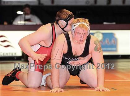 Thumbnail 2 in KSHSAA 4A State Wrestling Championships  photogallery.