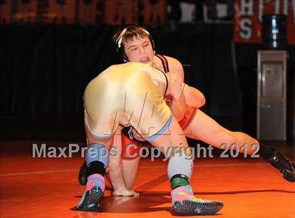 Thumbnail 2 in KSHSAA 4A State Wrestling Championships  photogallery.