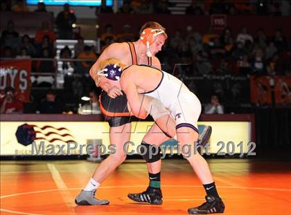 Thumbnail 1 in KSHSAA 4A State Wrestling Championships  photogallery.