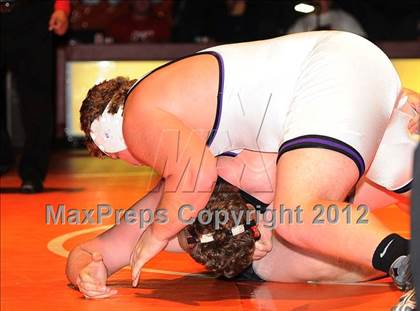 Thumbnail 2 in KSHSAA 4A State Wrestling Championships  photogallery.