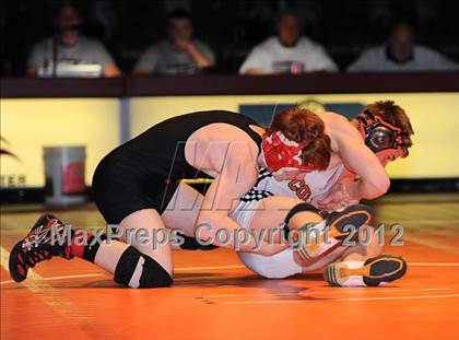 Thumbnail 3 in KSHSAA 4A State Wrestling Championships  photogallery.
