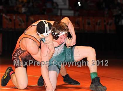 Thumbnail 3 in KSHSAA 4A State Wrestling Championships  photogallery.