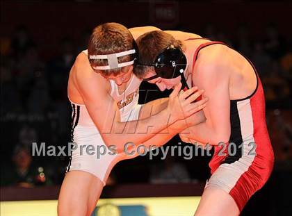 Thumbnail 3 in KSHSAA 4A State Wrestling Championships  photogallery.