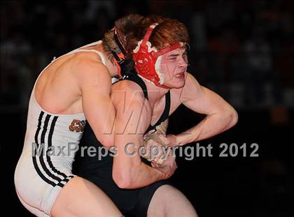 Thumbnail 1 in KSHSAA 4A State Wrestling Championships  photogallery.