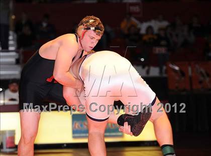Thumbnail 2 in KSHSAA 4A State Wrestling Championships  photogallery.