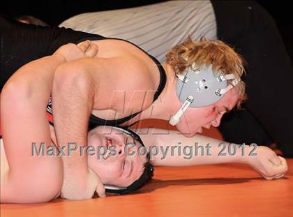 Thumbnail 1 in KSHSAA 4A State Wrestling Championships  photogallery.