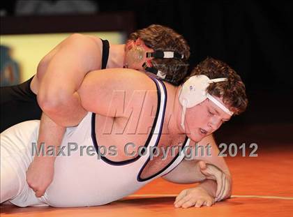 Thumbnail 2 in KSHSAA 4A State Wrestling Championships  photogallery.
