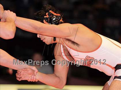 Thumbnail 3 in KSHSAA 4A State Wrestling Championships  photogallery.