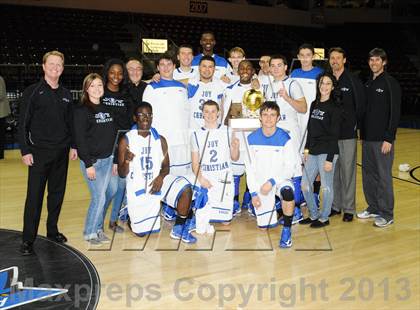 Thumbnail 2 in Joy Christian vs. Arizona Lutheran Academy (AIA D4 Final) photogallery.