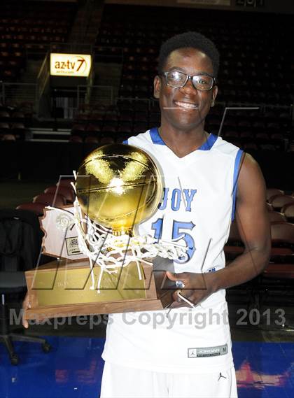 Thumbnail 2 in Joy Christian vs. Arizona Lutheran Academy (AIA D4 Final) photogallery.