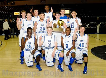 Thumbnail 2 in Joy Christian vs. Arizona Lutheran Academy (AIA D4 Final) photogallery.