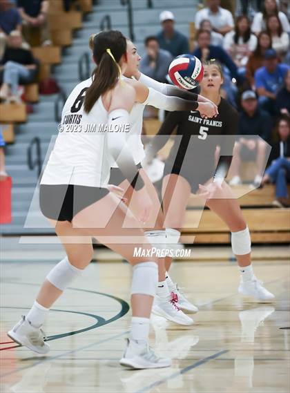 Thumbnail 2 in Archbishop Mitty vs. Saint Francis (CIFCCS Open Championship) photogallery.
