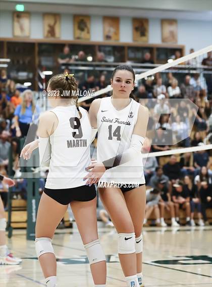 Thumbnail 2 in Archbishop Mitty vs. Saint Francis (CIFCCS Open Championship) photogallery.