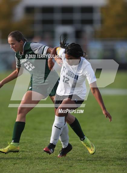 Thumbnail 1 in West Jordan @ Copper Hills (UHSAA 6A 1st Round Playoff) photogallery.