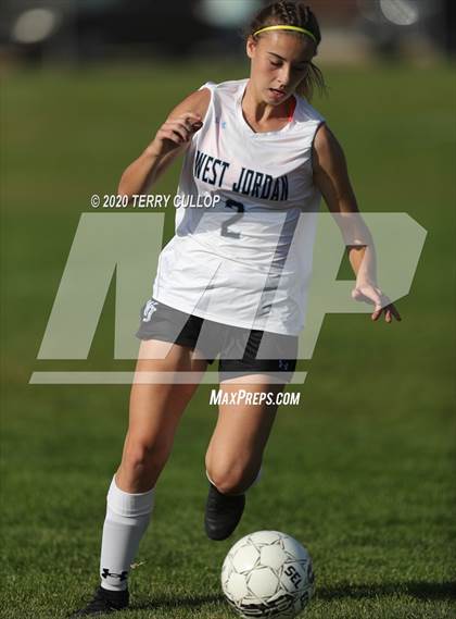 Thumbnail 3 in West Jordan @ Copper Hills (UHSAA 6A 1st Round Playoff) photogallery.