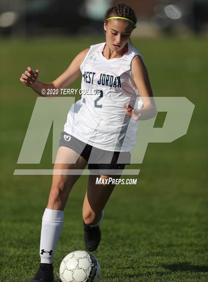 Thumbnail 2 in West Jordan @ Copper Hills (UHSAA 6A 1st Round Playoff) photogallery.