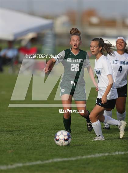 Thumbnail 1 in West Jordan @ Copper Hills (UHSAA 6A 1st Round Playoff) photogallery.