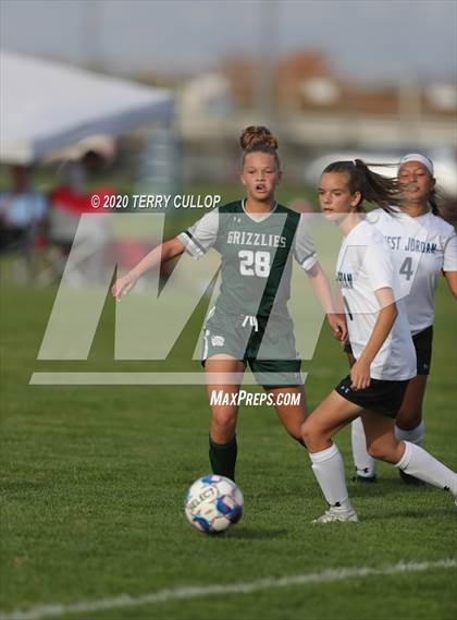 Thumbnail 3 in West Jordan @ Copper Hills (UHSAA 6A 1st Round Playoff) photogallery.
