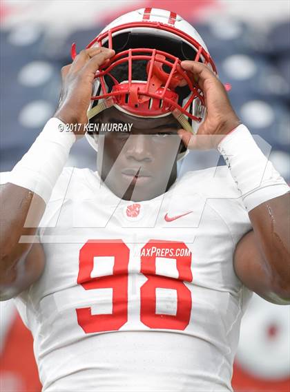 Thumbnail 3 in Cypress Ranch vs Katy (UIL 6A D1 Quarterfinal) photogallery.