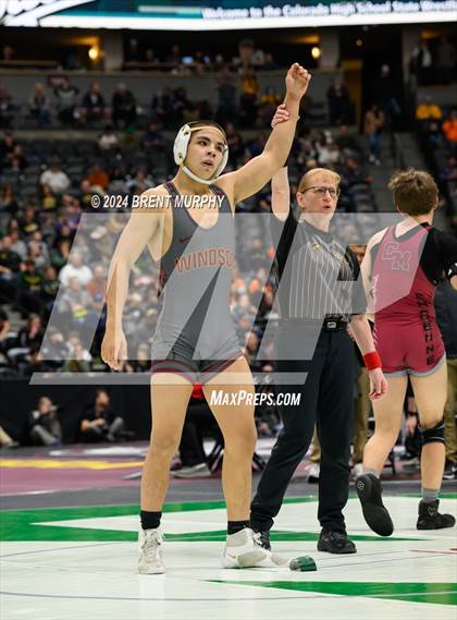 Thumbnail 2 in CHSAA State Championship - 4A Quarterfinals photogallery.