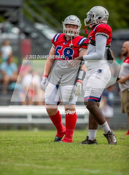 Thumbnail 2 in Fayette Academy vs Rossville Christian Academy (Jamboree) photogallery.