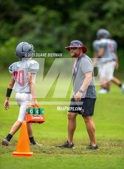 Thumbnail 1 in Fayette Academy vs Rossville Christian Academy (Jamboree) photogallery.
