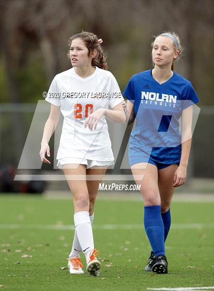 Thumbnail 1 in Nolan Catholic vs Mount Carmel (National Elite Prep Showcase) photogallery.