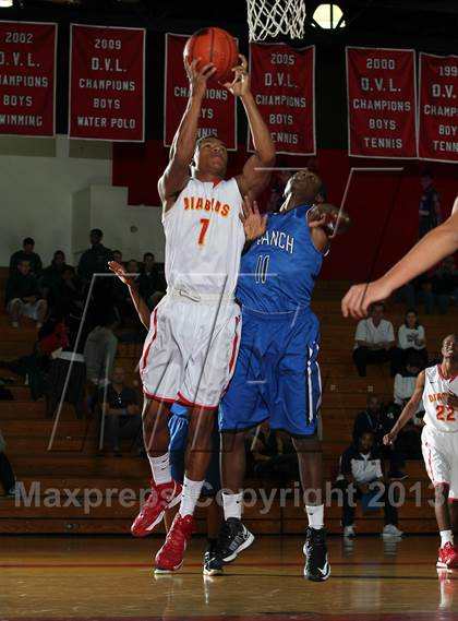 Thumbnail 1 in Diamond Ranch vs Mission Viejo (MaxPreps Holiday Classic) photogallery.