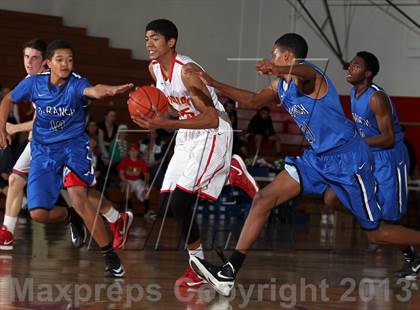 Thumbnail 3 in Diamond Ranch vs Mission Viejo (MaxPreps Holiday Classic) photogallery.