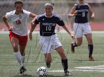 Thumbnail 2 in Manhattan vs Maize (KSHSAA 6A Third Place Match) photogallery.