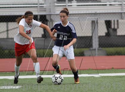 Thumbnail 1 in Manhattan vs Maize (KSHSAA 6A Third Place Match) photogallery.