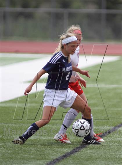 Thumbnail 2 in Manhattan vs Maize (KSHSAA 6A Third Place Match) photogallery.