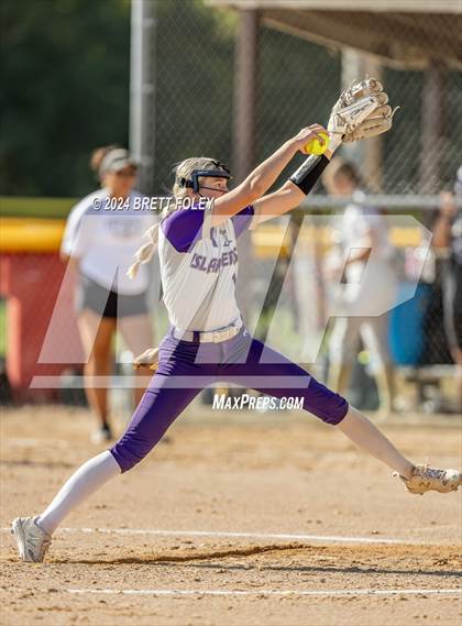 Thumbnail 3 in Grand Island vs Lincoln Southeast (HAC Tournament) photogallery.