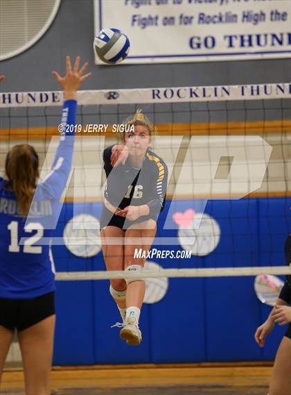 Thumbnail 3 in Rocklin vs. Gregori (CIF SJS D1 Quarterfinal) photogallery.