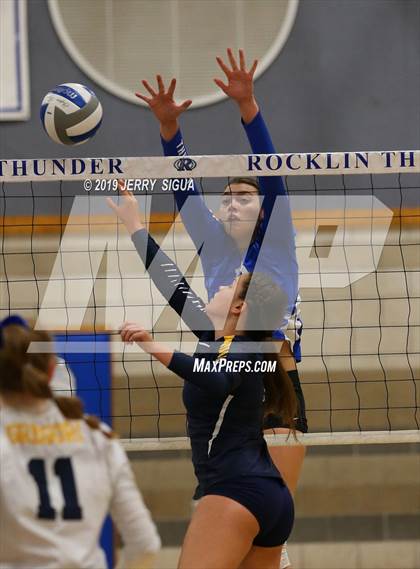 Thumbnail 2 in Rocklin vs. Gregori (CIF SJS D1 Quarterfinal) photogallery.