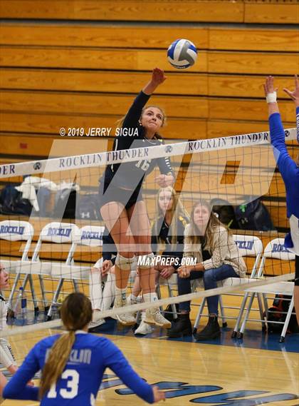 Thumbnail 2 in Rocklin vs. Gregori (CIF SJS D1 Quarterfinal) photogallery.