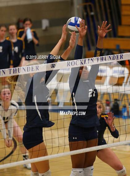 Thumbnail 3 in Rocklin vs. Gregori (CIF SJS D1 Quarterfinal) photogallery.