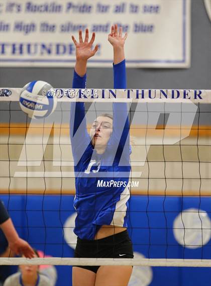 Thumbnail 1 in Rocklin vs. Gregori (CIF SJS D1 Quarterfinal) photogallery.