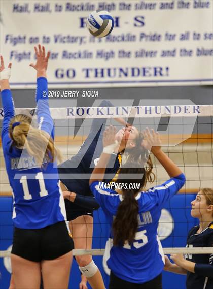 Thumbnail 3 in Rocklin vs. Gregori (CIF SJS D1 Quarterfinal) photogallery.