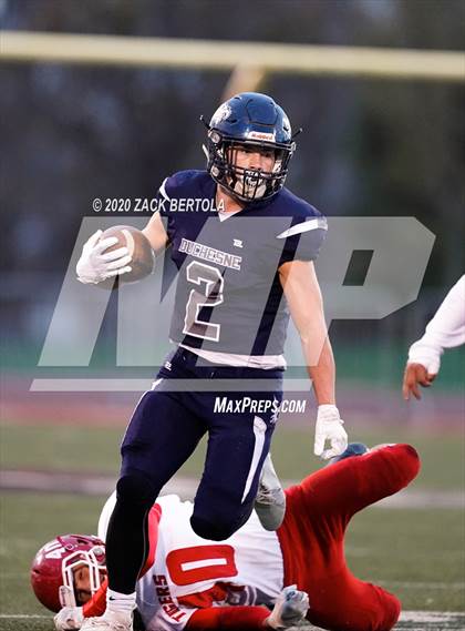 Thumbnail 2 in Duchesne vs. Milford (UHSAA 2A Semifinal) photogallery.