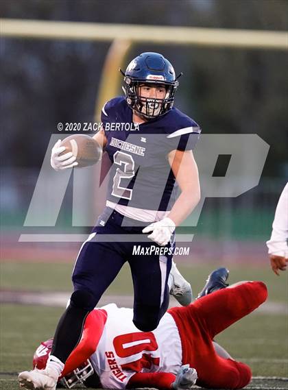 Thumbnail 3 in Duchesne vs. Milford (UHSAA 2A Semifinal) photogallery.