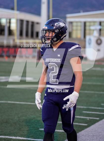 Thumbnail 1 in Duchesne vs. Milford (UHSAA 2A Semifinal) photogallery.