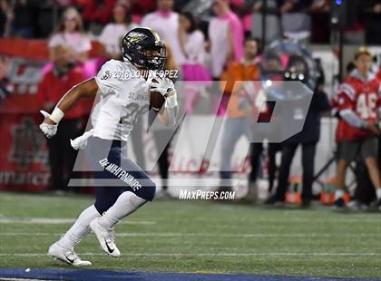 Thumbnail 2 in Mater Dei vs. St. John Bosco photogallery.