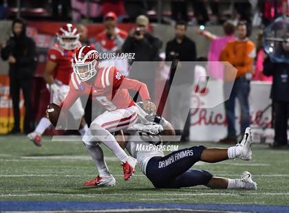 Thumbnail 3 in Mater Dei vs. St. John Bosco photogallery.