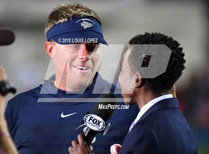 Thumbnail 2 in Mater Dei vs. St. John Bosco photogallery.