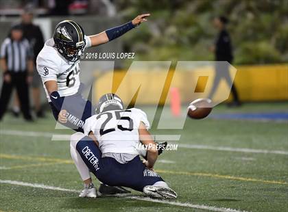 Thumbnail 1 in Mater Dei vs. St. John Bosco photogallery.
