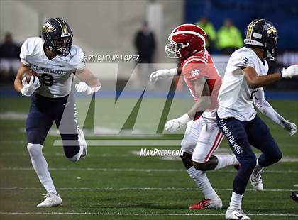 Thumbnail 3 in Mater Dei vs. St. John Bosco photogallery.